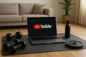 تمارين رياضية على اليوتيوب