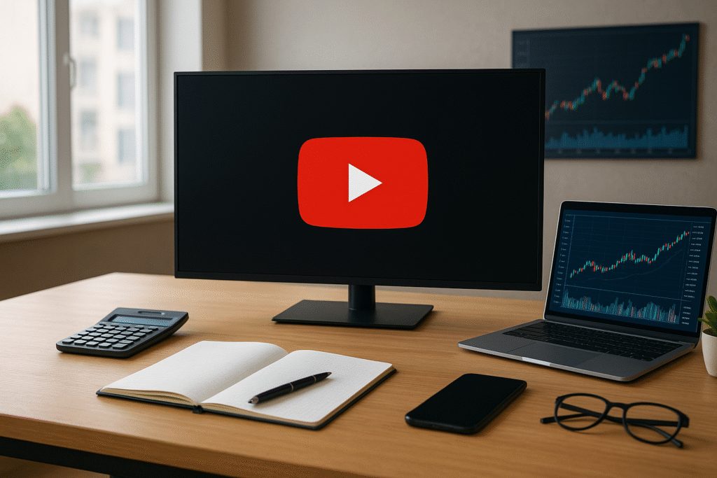 يوتيوب للتحليل المالي