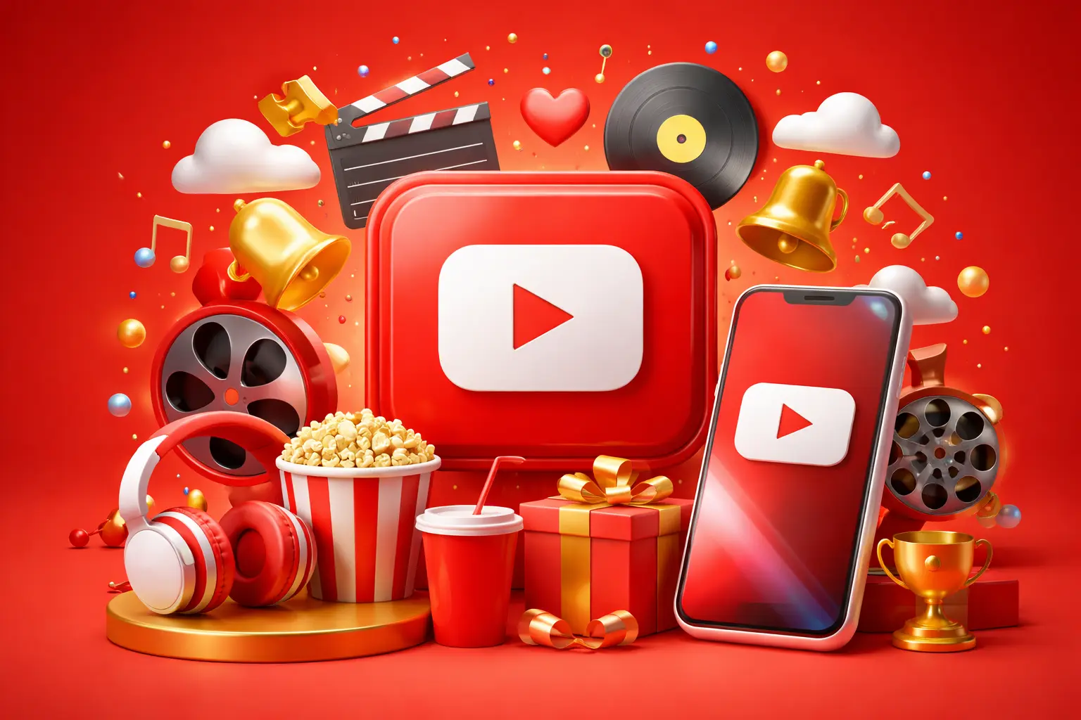 اشتراك يوتيوب بريميوم 12 شهر